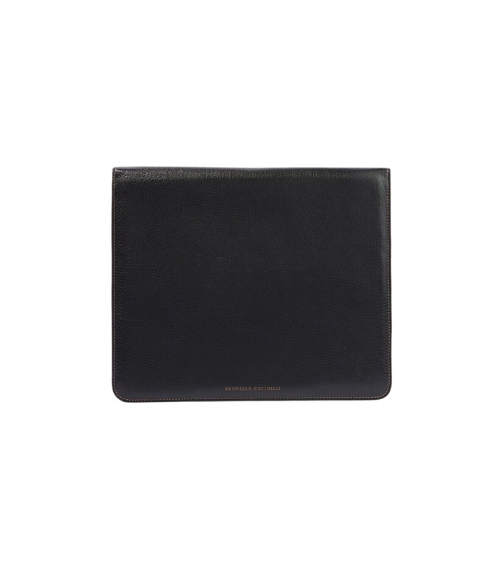 Photo: Brunello Cucinelli Leather portfolio