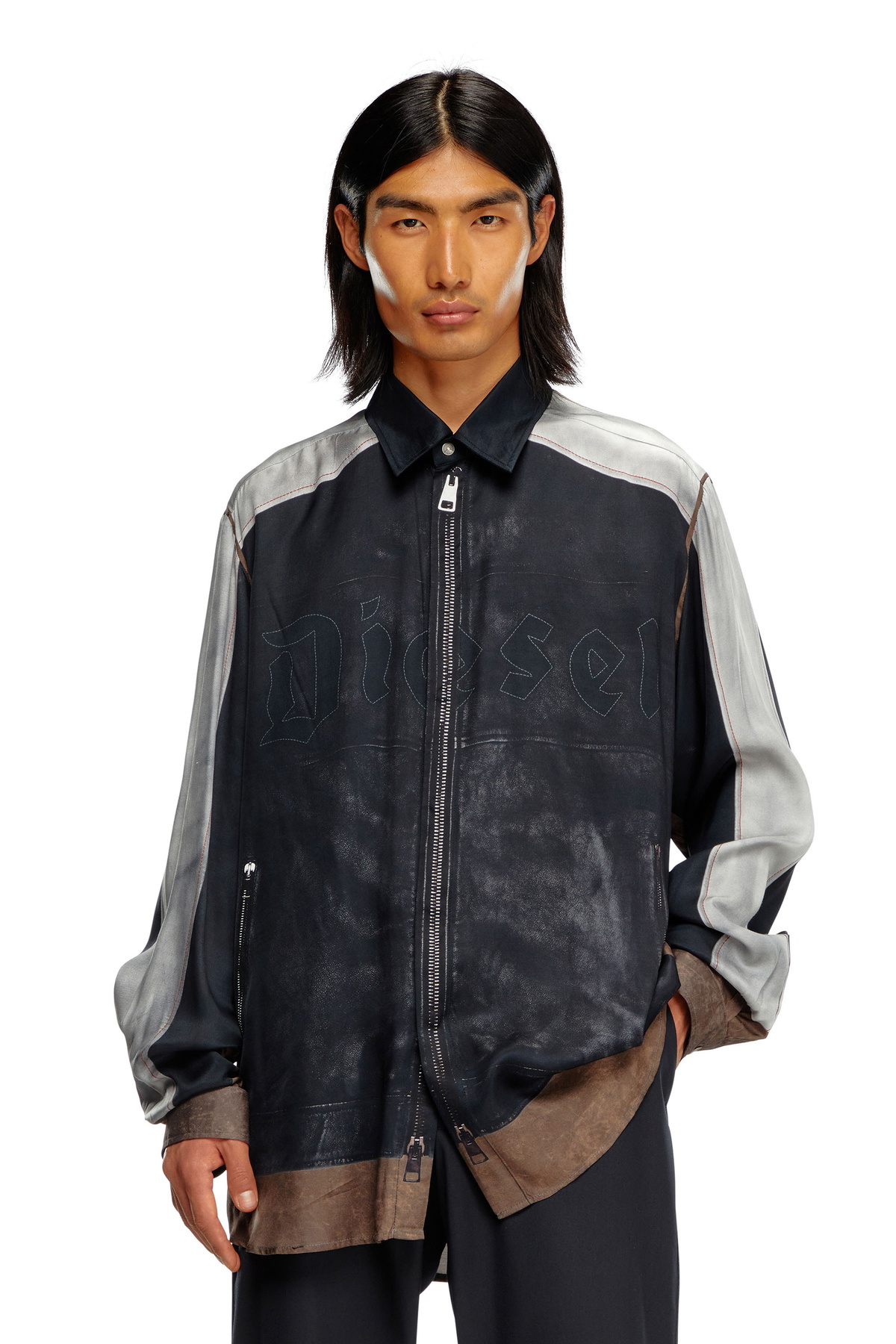 Diesel Shirt with trompe l