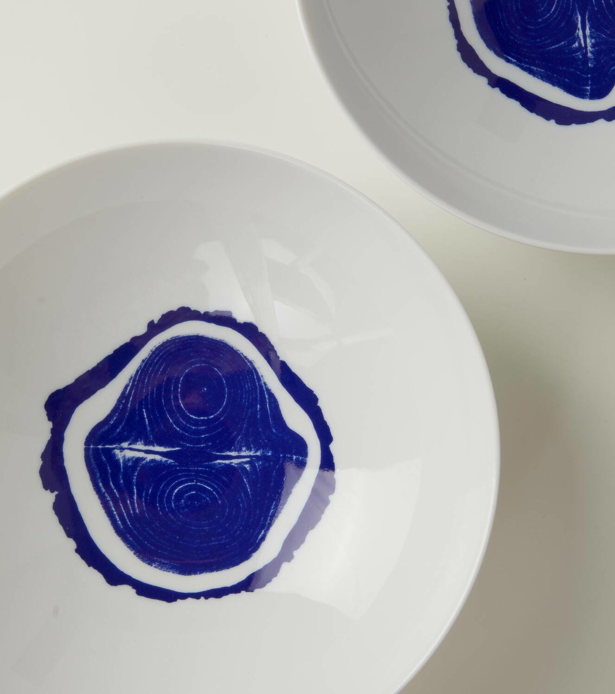 Cassina x Ginori 1735 Tronc set of 2 soup plates