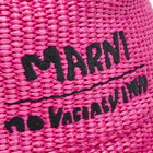 Marni X No Vacancy Inn Bucket Hat in Fuchsia