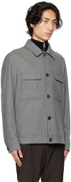 Dunhill Gray Harrington Jacket