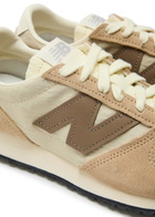 New Balance 471 Panelled Brushed Suede Sneakers White