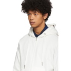 Moncler White Retro Maglia Hoodie