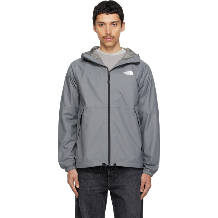 Photo: The North Face Gray Antora Rain Hoodie Jacket