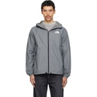 The North Face Gray Antora Rain Hoodie Jacket