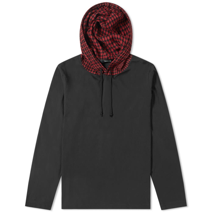 Photo: Undercover Checked Hood Popover Hoody
