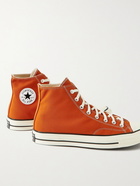 Converse - Chuck 70 Recycled Canvas High-Top Sneakers - Orange