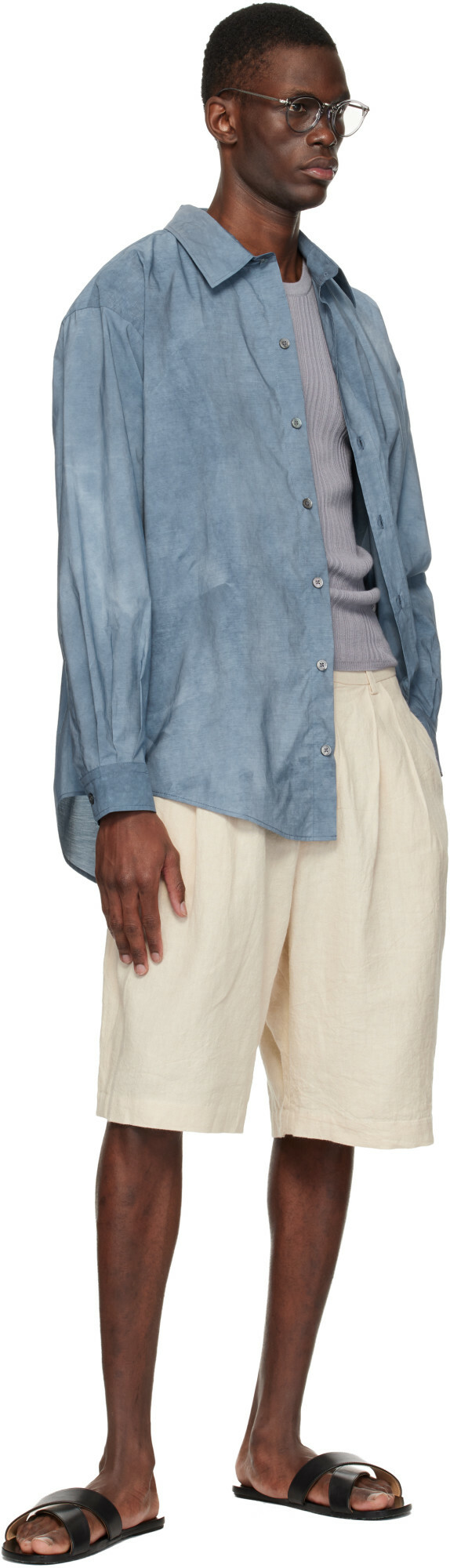 colbo Blue Office Shirt