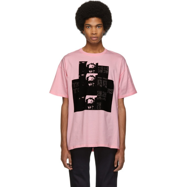 Photo: Raf Simons Pink Toya T-Shirt