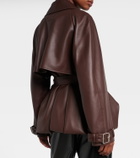 Loewe Balloon leather jacket