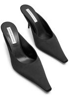 Victoria Beckham Sloan 75 Satin Mules Black