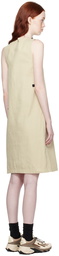 Gramicci Beige Cinch Belt Dress