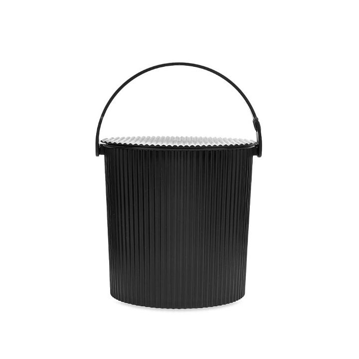Photo: Hachiman Omnioutil Storage Bucket & Lid - Medium in Black
