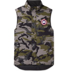 CANADA GOOSE - Garson Slim-Fit Camouflage Quilted Shell Down Gilet - Gray