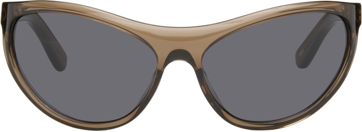 Photo: THISTLES Brown 'The Lex' Sunglasses