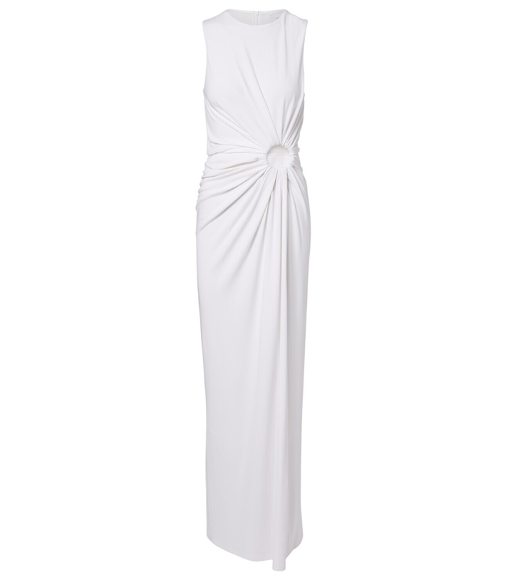 Photo: Sportmax Saletta cutout crêpe jersey maxi dress