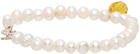Camiel Fortgens White Pearl Bracelet