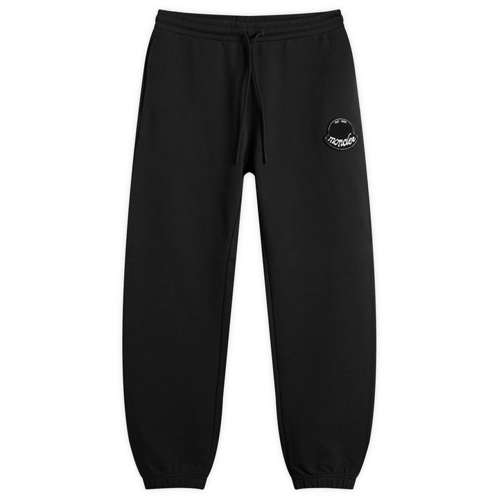 Photo: Moncler Men's Logo Sweatpants in Black