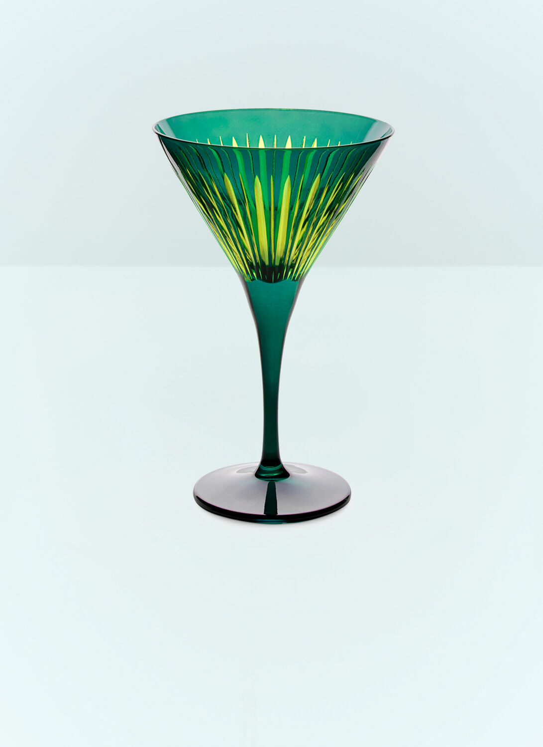L'Objet Set Of Four Prism Martini Glasses