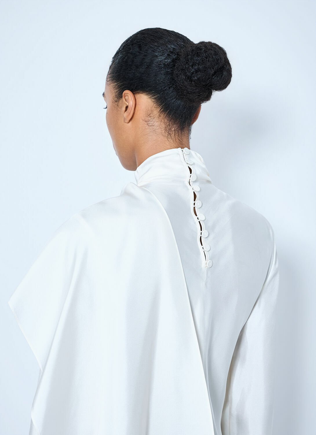 RÓHE Silk Foulard Top