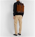 Anderson's - Leather and Suede Backpack - Brown