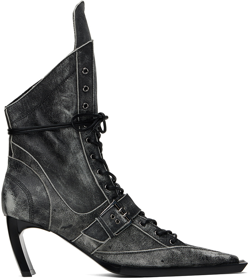 KNWLS Black XSerpent Boots
