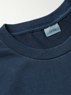 Onia - Garment-Dyed Cotton-Jersey T-Shirt - Blue