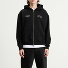 Club 1984 Men's Melrose Zip Hoodie in Black