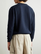 MILES LEON - Elio Organic Cotton Sweater - Blue