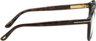 TOM FORD Brown Blue Block Glasses