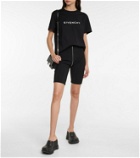 Givenchy High-rise biker shorts