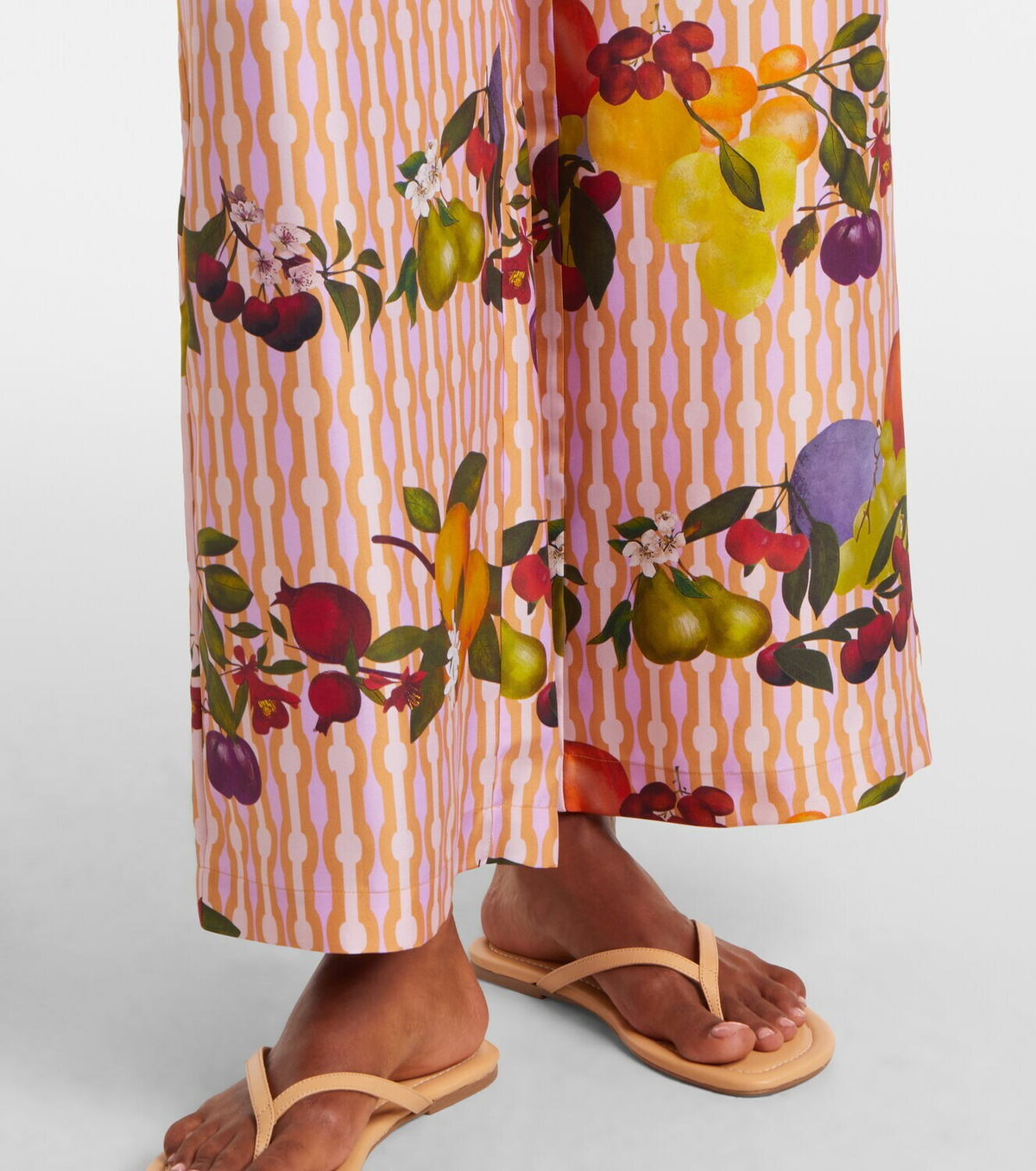 Eres Cannelle silk twill wide-leg pants