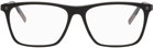 ZEGNA Black Thin Leggerissimo Glasses