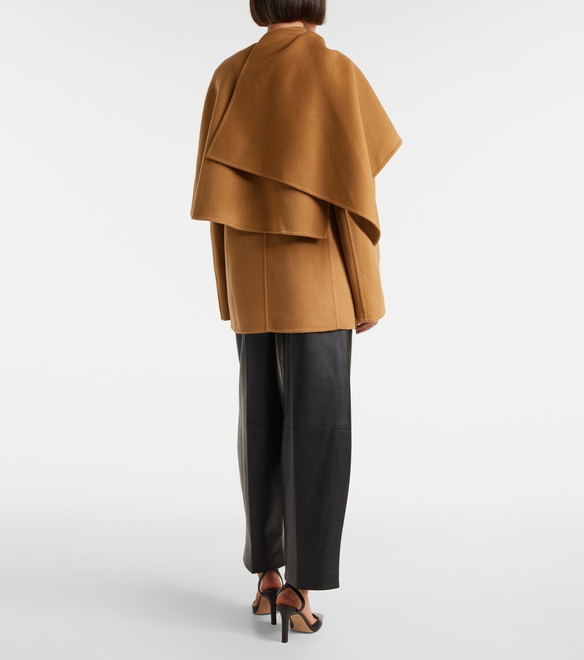Altuzarra Dak caped wool-blend coat