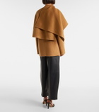 Altuzarra Dak caped wool-blend coat