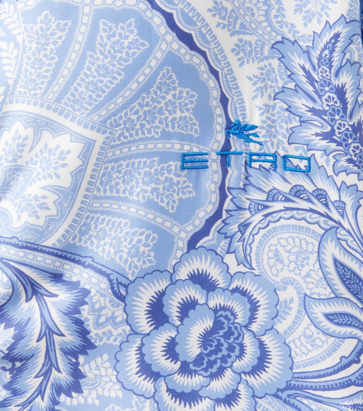 Etro Printed cotton bathrobe