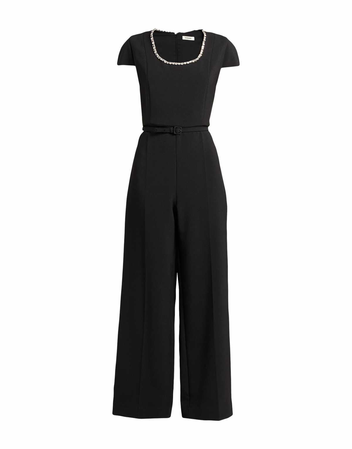 Sandro Womens Jumpsuit in Black