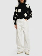 MSGM - Polka Dotted Cotton Sweater