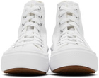 Converse White Chuck Taylor All Star Move Hi Sneakers