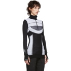 adidas by Stella McCartney Black and White Run Ultra Sweater