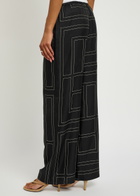 Toteme Logo-embroidered Silk-satin Trousers Black