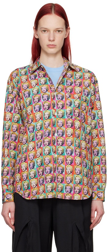 Photo: Comme des Garçons Shirt Multicolor Andy Warhol Shirt