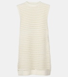 Leset Lucy crochet cotton minidress