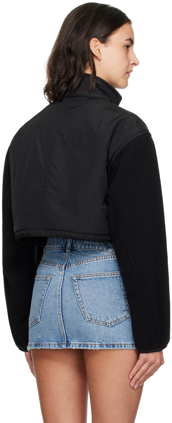 Alexander Wang Black Paneled Jacket Alexander Wang