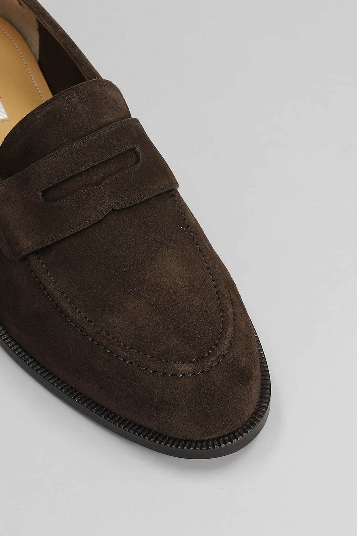 Men\'s Bally  CHARNEY suede penny loafers size 7.5 US New Bally Men main image 2