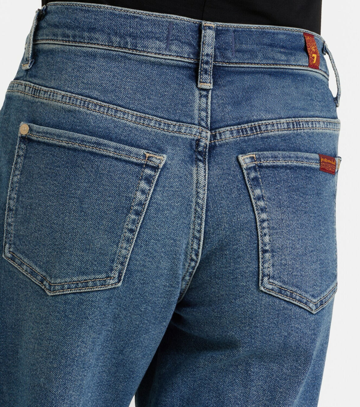 7 For All Mankind Stovepipe straight jeans