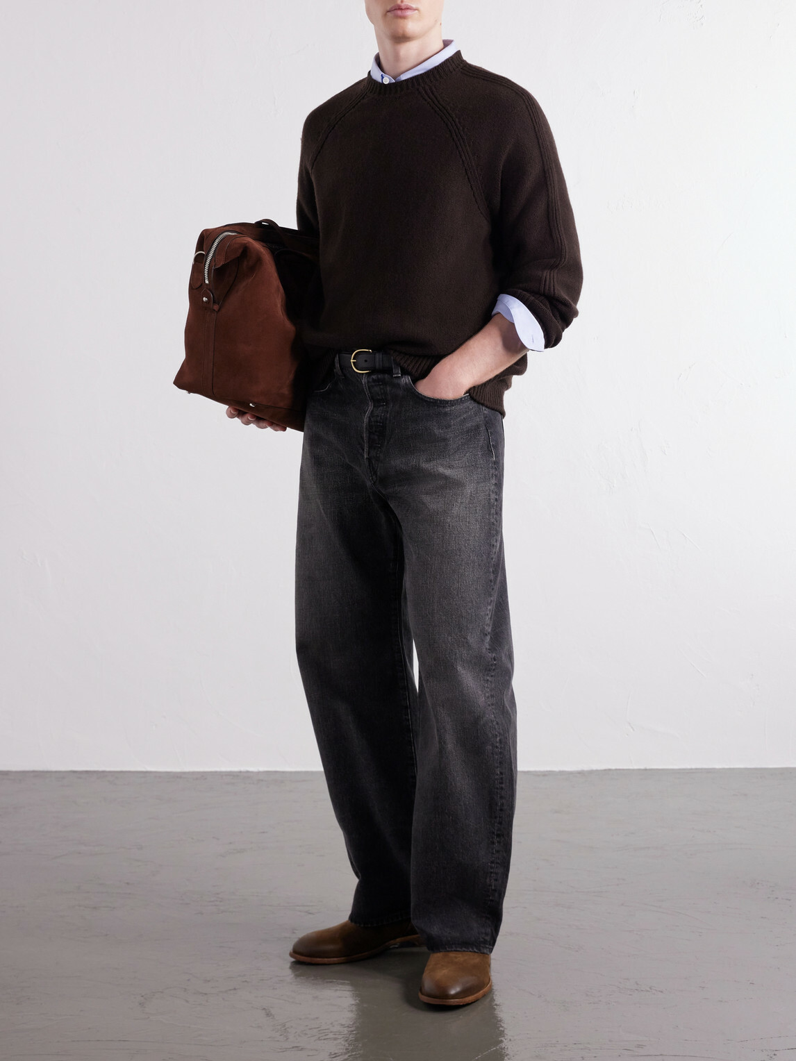 Inis Meáin - Wool Sweater - Brown
