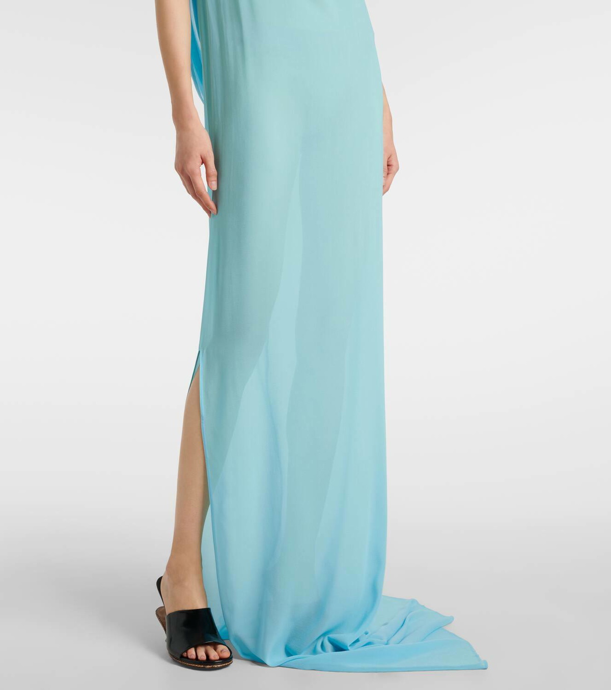 sachin and babi light blue dress Nova Chiffon Dress