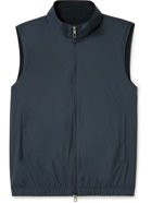 Loro Piana - Slim-Fit Storm System Reversible Nylon and Wool Gilet - Blue