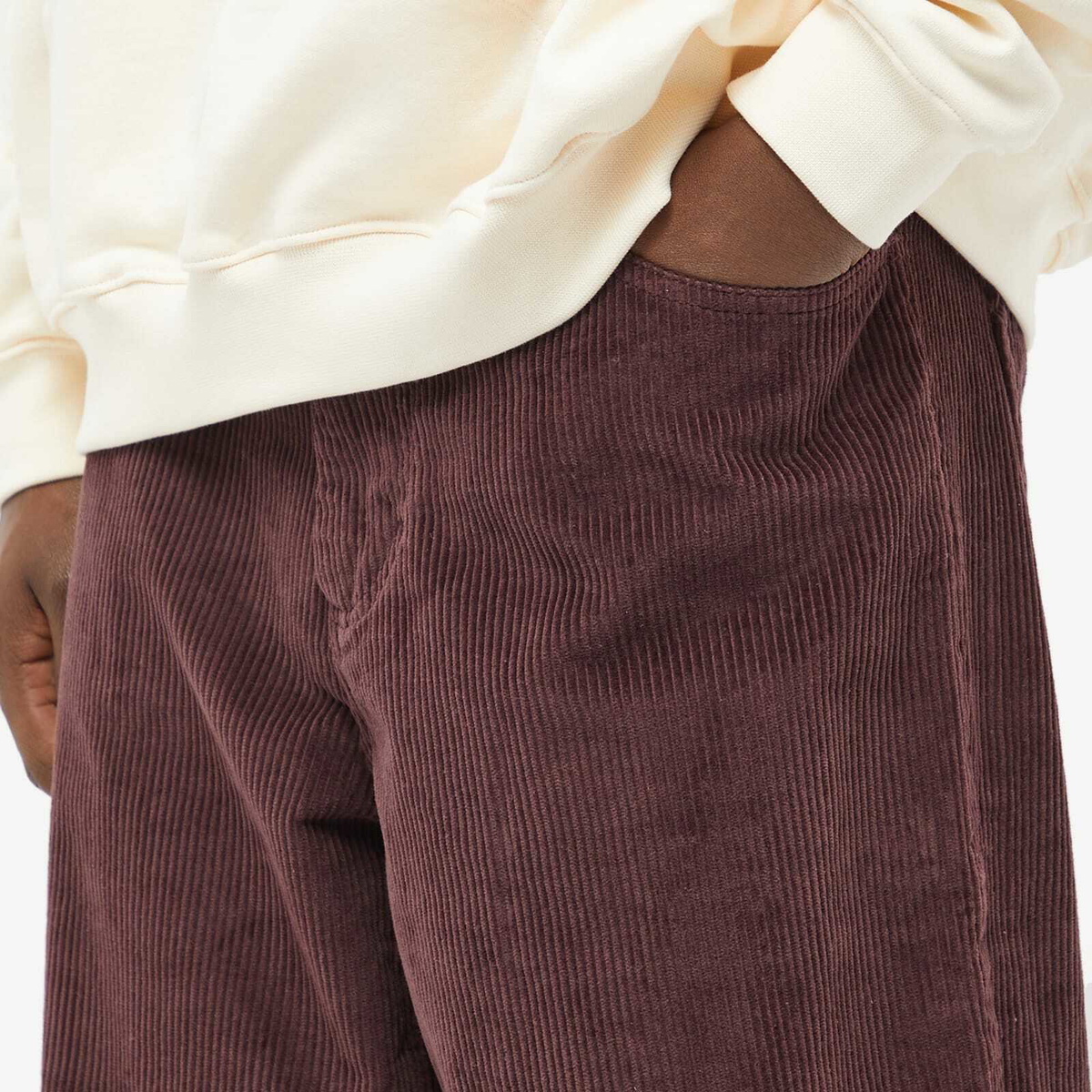 Polar Skate Co. Men's Big Boy Cords in Bordeaux Polar Skate Co.